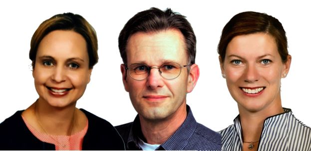 Die neue CDU-Ortsratsfraktion: Sonja Tidow, Ortsbürgermeister Christian Bartscht und Juliana Almeling